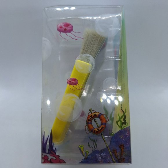 Wet n Wild SpongeBob SquarePants Limited Edition Flat Kabuki Brush NEW - Picture 2 of 4